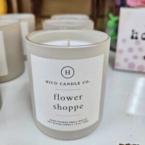 Hico Candle Company Candles flower Shoppe scent